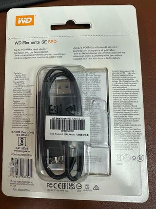 WD Elements SE 1 TB Portátil SSD, USB 3.0,#402650