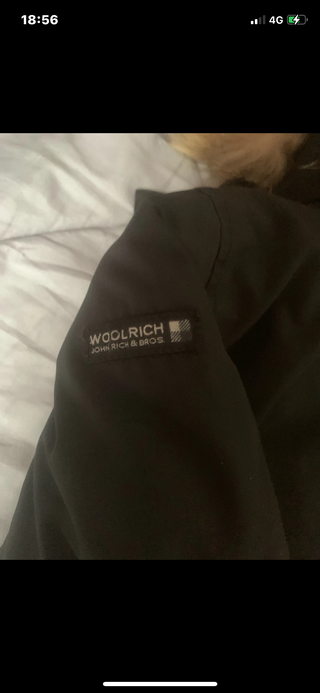 Giubbotto Woolrich nero bambina S