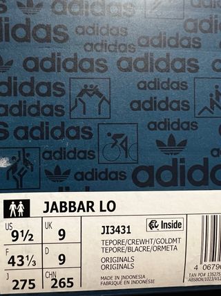 Adidas Jabbar Rojas y Blancas