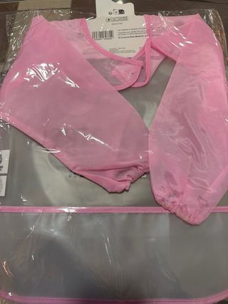 Babero Real Madrid Mangas Rosa