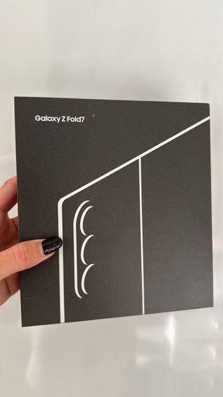 Caja Samsung Z Fold 7 Azul 512GB