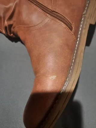 Botines camel con forro interior