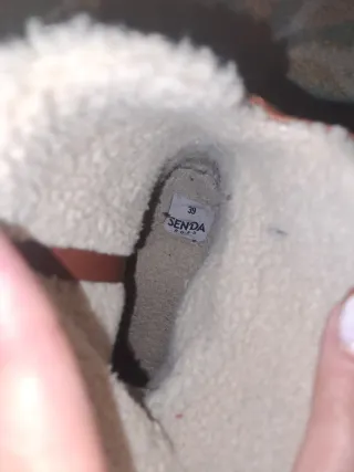 Botines camel con forro interior