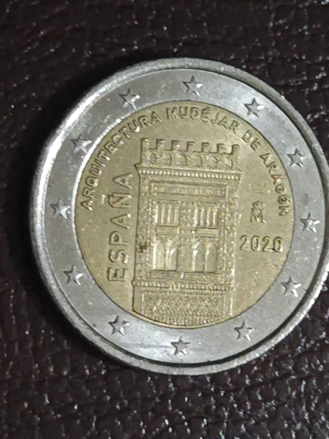 Moneta 2 euro Spagna 2020 Architettura Mudejar