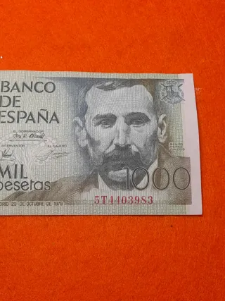 Billete 1000 Pesetas España 1979