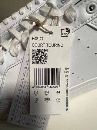 Adidas Court Tourino Blancas