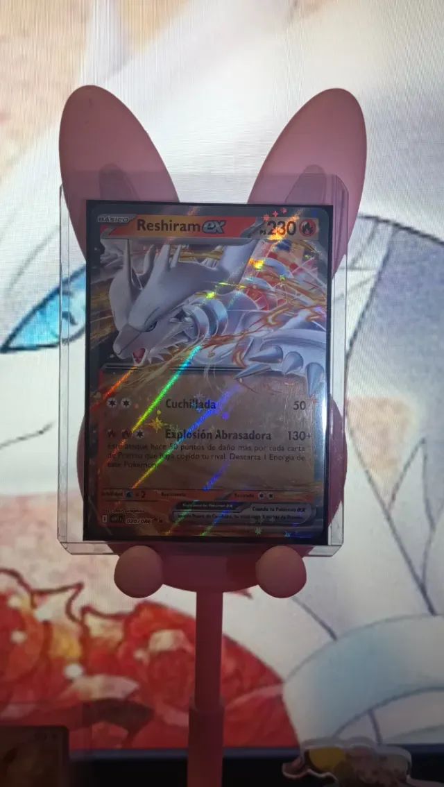 Carta Pokémon Reshiram EX 020/086