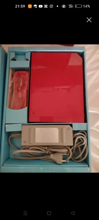 Nintendo Wii Roja 25 Aniversario Completa