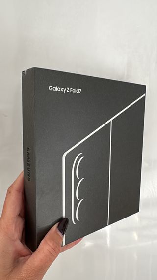Caja Samsung Galaxy Z Fold 7 Silver 512GB