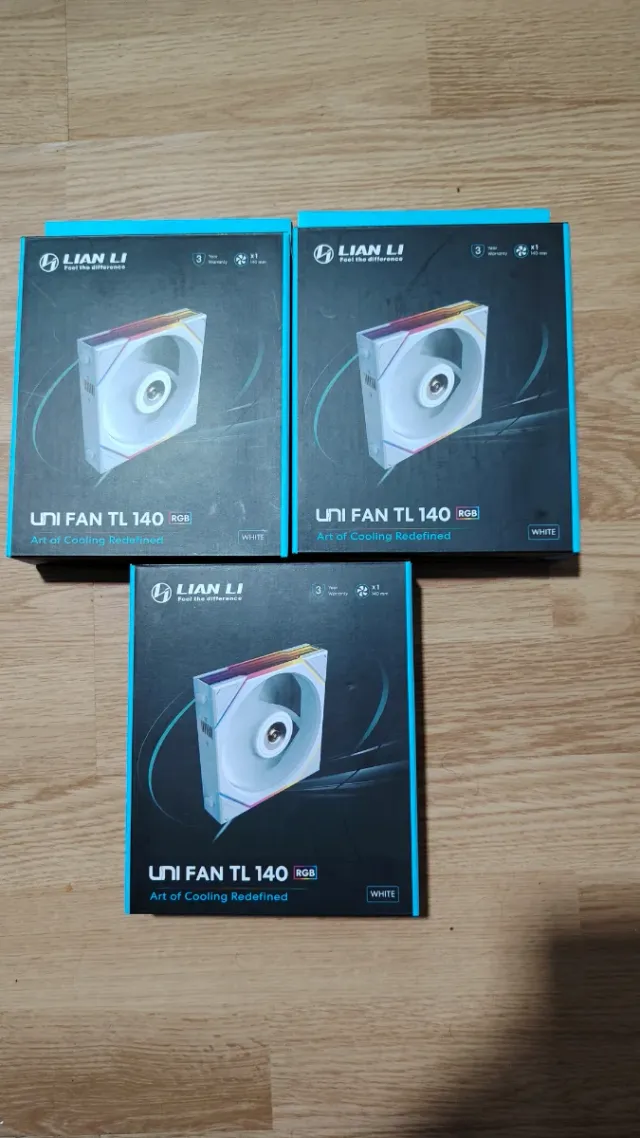 Lian Li UNI FAN TL 140 RGB White (3 uds)