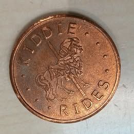 Gettone Tecnotron Dedem LGI Kiddi Anni '70