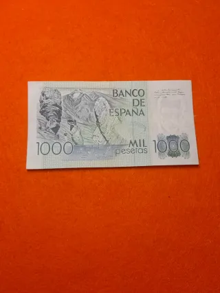 Billete 1000 pesetas Banco de España 1979