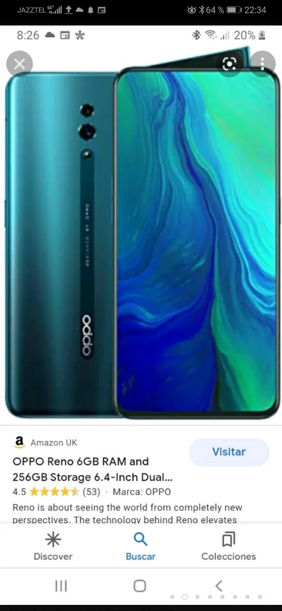 Oppo Reno - 256/6 GB RAM