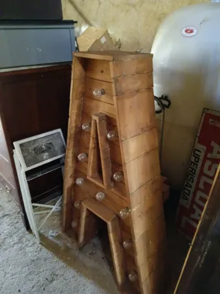 Letra A Gigante Decorativa con Bombillas