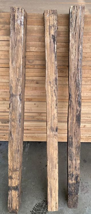 Madera rústica para vallas, suelos, estructuras