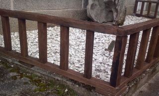 Madera rústica para vallas, suelos, estructuras