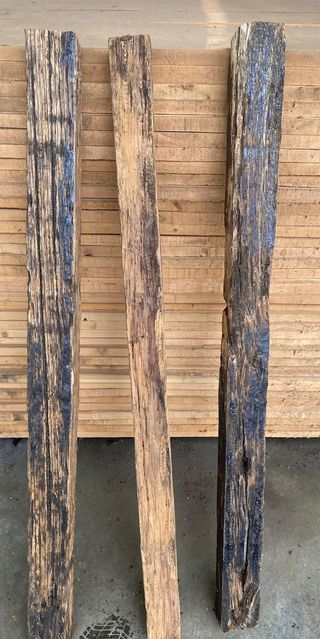 Madera rústica para vallas, suelos, estructuras