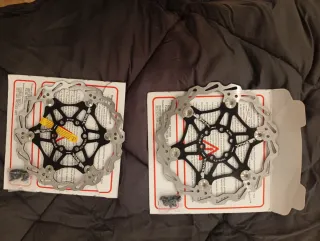 Discos Freno Bicicleta SNAIL 180/160mm