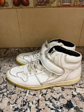 Zapatillas/botines blancos