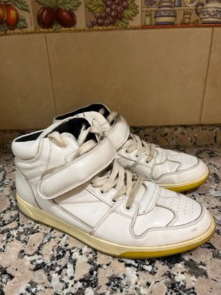 Zapatillas/botines blancos