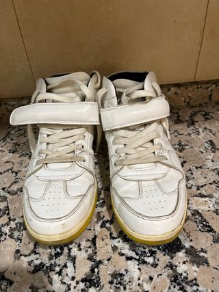 Zapatillas/botines blancos