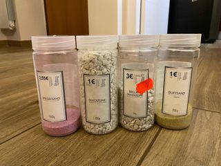 Set decorazione casa: pietre e sabbia