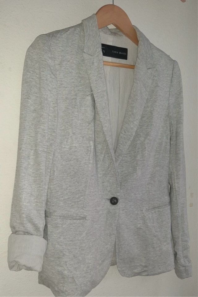 Americana gris Zara Talla M