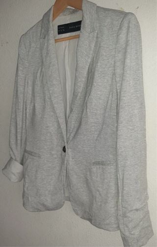Americana gris Zara Talla M