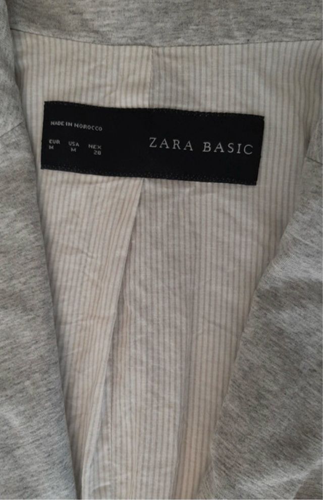 Americana gris Zara Talla M