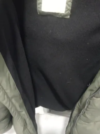 Chamarra acolchada verde para joven