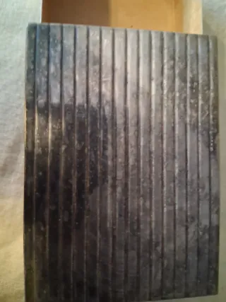 Caja antigua plata para cerillas