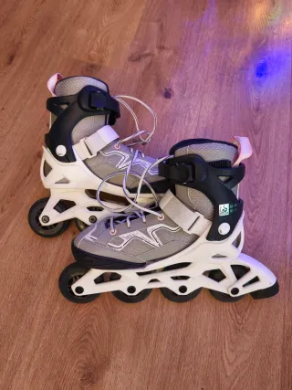 Patines en línea como nuevos talla de 32 a 35.