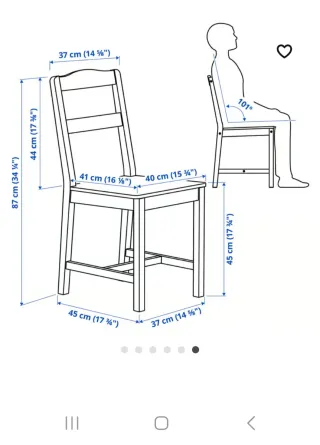 4 Sillas Pino Barnizadas Nuevas