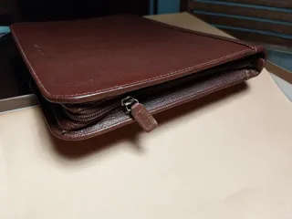 Cartera Portafolios Piel LAMBERTTI  34x26x4 cm