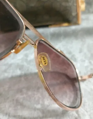 Gafas Dita Mach Eight Oro Marrón