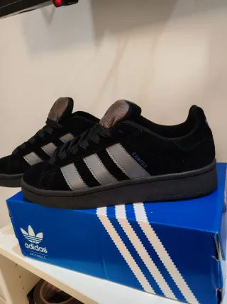 Adidas Campus 00 Zapatillas Negras/Azules