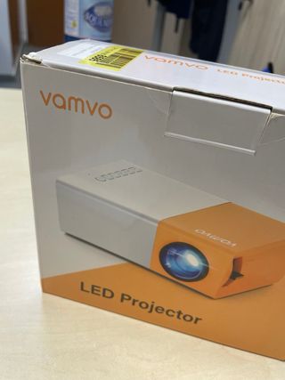 Proyector LED Vamvo Blanco y Amarillo