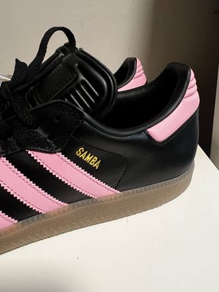 Adidas Samba Inter Miami Negro Rosa