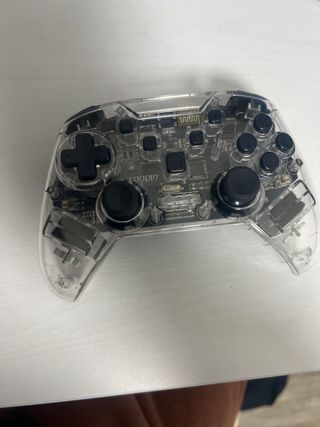 Mando Pro Nintendo Switch Transparente