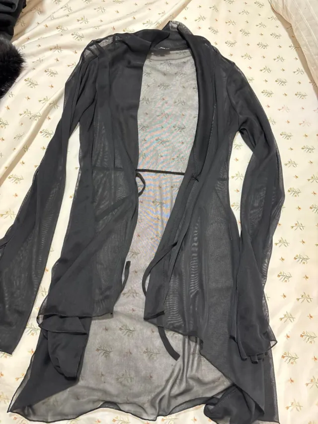 Chaqueta fina fiesta negra