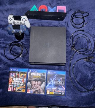 PS4 (PlayStation 4) + 3 Juegos