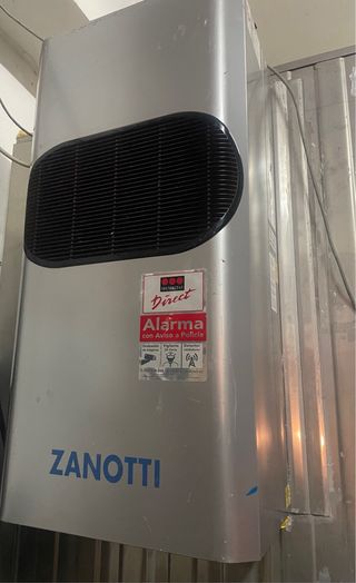 Cámara Frigorífica acero inoxidable motor zanotti