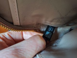 borsa Michael Kors tracolla rosa catena oro logo