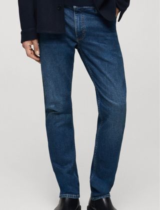 Pantalones vaqueros Mango Jan Slim Fit Talla 38