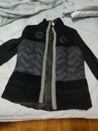 Chaqueta Desigual Negra Talla XL