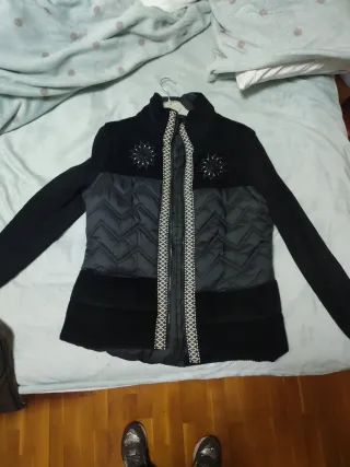 Chaqueta Desigual Negra Talla XL