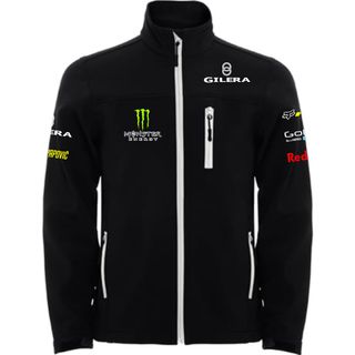 CHAQUETA MOTO CORTAVIENTOS SOFTSHELL TIPO GILERA