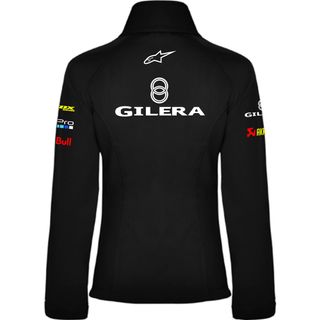 CHAQUETA MOTO CORTAVIENTOS SOFTSHELL TIPO GILERA
