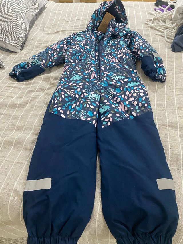 Traje de nieve infantil estampado