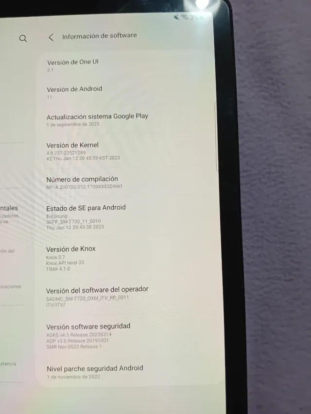 Tablet Samsung Galaxy Tab S5e